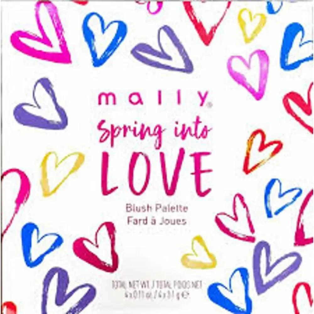 MALLY Spring Into Love Blush Palette Compact